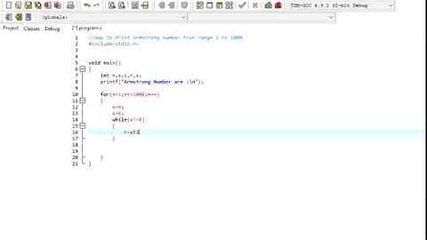 Program to Print all Armstrong Number From Range 1 to 1000