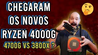 Novos Ryzen 4000G ! Ryzen 7 4700G equivale ao 3800X ?