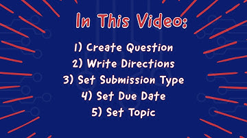 Google Classroom: Exit Ticket