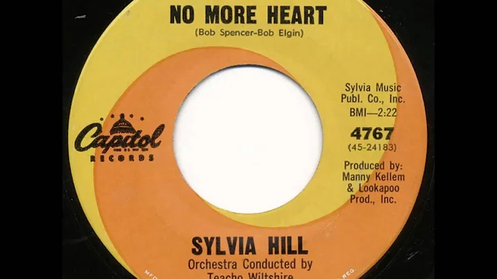 Sylvia Hill ....  No More Heart.  1962