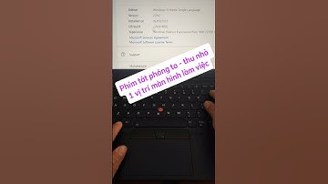 Cách để phóng to - thu nhỏ màn hình vị trí con trỏ #buivancuongofficial #windows #shorts #phimtat