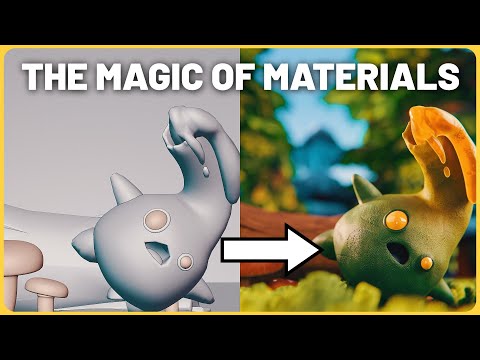 The Secret to Disney Textures in Blender 3D! Material Deep Dive