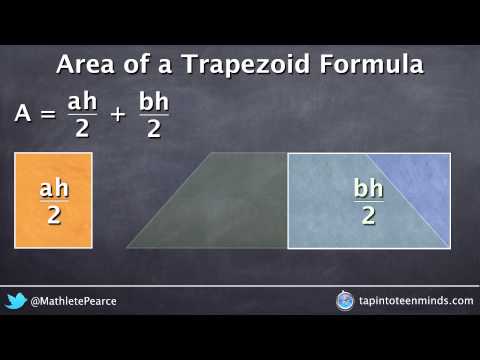 Visualizing Area of a Trapezoid Formula - Deriving the Formula