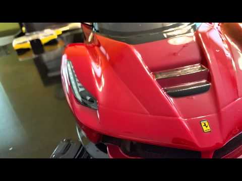 Tamiya LaFerrari TT02 Kit Overview of Body and Decals - YouTube