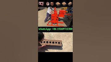 Hot sale china logo brown clay brick making machine south africa interlock mobile solid clay brick m