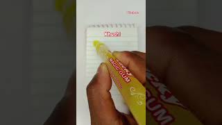 Bubble Name Khushi short handwriting calligraphy viral viralshorts
