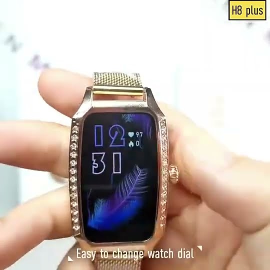 Reloj Smartwatch H8 Plus Mujer P/ Samsung Xia iPhone Android