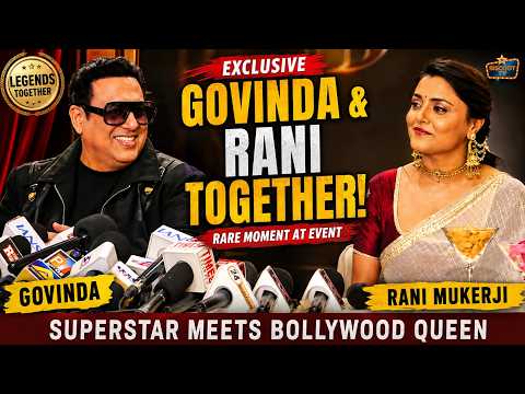 Govinda & Rani: Unforgettable Press Conference Moments part 1