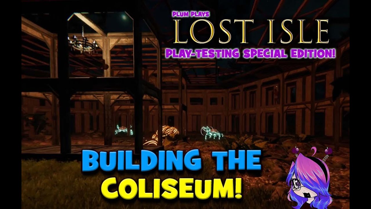🌴🗺️🎮BUILDING A COLISEUM! | Lost Isle Playtesting | 🗡️🧙‍♀️🪄 