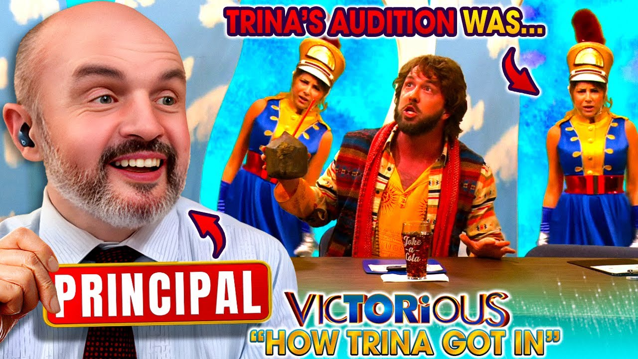 School Principal Reacts to Victorious S3E10 - "How Trina Got In" Reaction Video #victorious