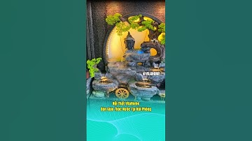 Bàn giao Tiểu Cảnh Thác Nước & Hòn Non Bộ Đẹp tại Hải Phòng | VilaHome #thacnuocphongthuy