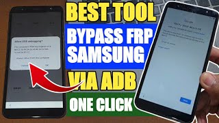Cara Bypass Frp Samsung via Adb All series All android version All Security dengan tool one click
