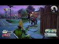 Cactus Pea Corn bomb vs Captain Cannon Rugby star Zom.Boss - Plants vs. Zombies : Garden Warfare PVZ