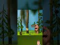 Ref:YgFDszvJS34 Clay boy coping down  dangerous tree @guldies #animation #stopmotion #digitalart #short#feedshorts