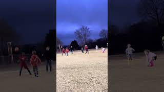 My soccer practice ￼