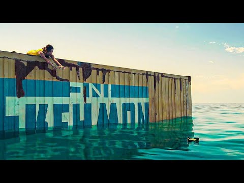 Сильный шторм заточил беременную девушку на 26 дней в контейнере посреди океана