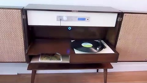 Mid Century GE Console Stereo