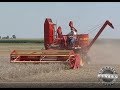 1949 massey harris 21a combine and 1949 b1 dodge truck   classic tractor fever tv