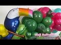 How to Inflate &amp; Attach Foil Balloons | Tropical Foil Balloons #balloontutorial