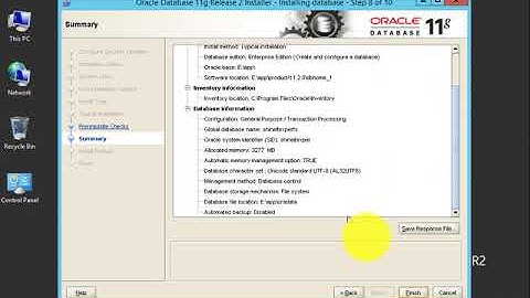 How to Install Oracle 11g on Windows Server 2012 R2 Step by Step