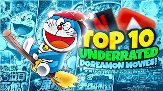 Top 10 underrated doreamon movies 🎥🔥 that you should watch 👀
