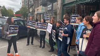 Silicon Valley congressional candidate Joe Simitian's supporters cheer him on — Election 2024