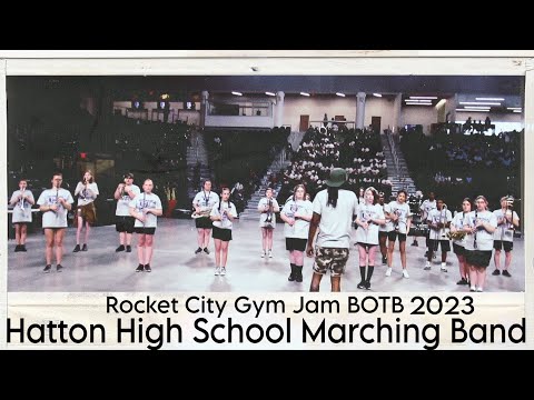 Hatton High School Marching Band 2023 Rocket City Gym Jam Battle Of The Bands