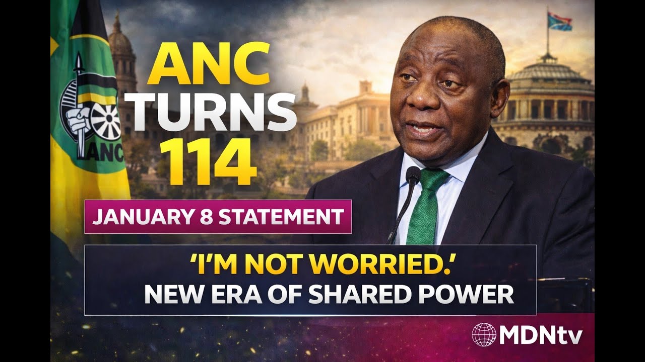ANC Marks 114 Years Amid New Era of Shared Power | January 8 Statement ...