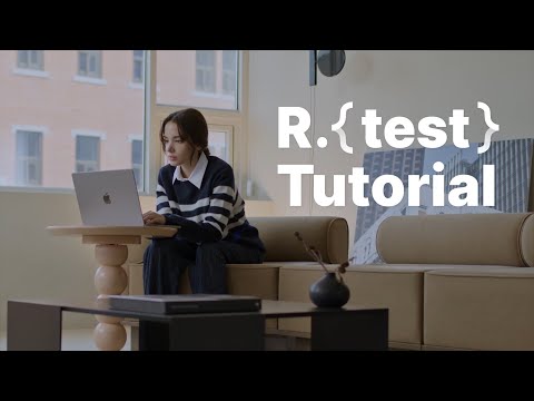 How to use R.test | Tutorial 1