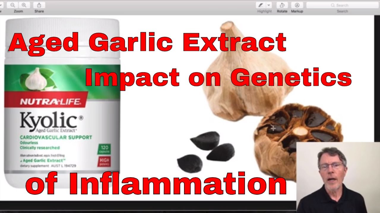 Aged Garlic Extract & Inflammatory Gene Transcription 2018 YouTube