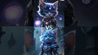 Space Wizard Cat Vs Time Wizard Cat
