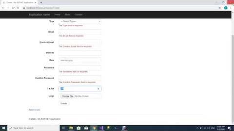 Range Validator in ASP.NET MVC