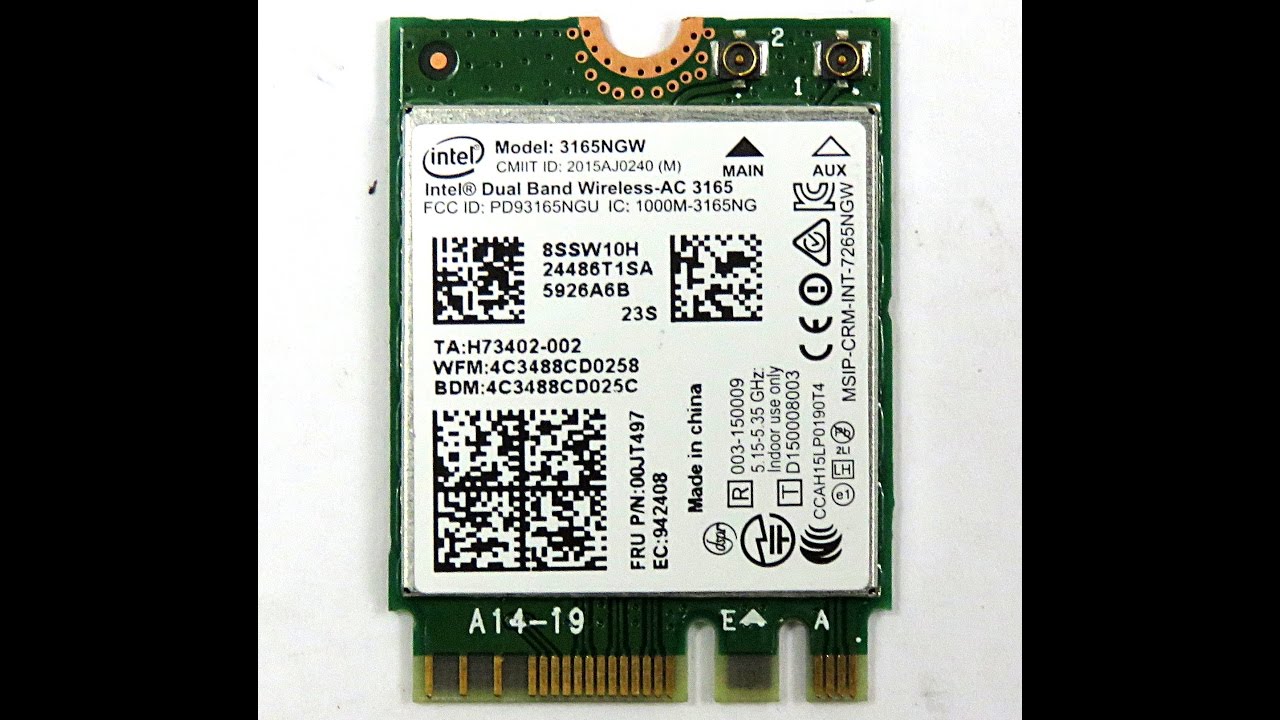 inspiron intel dual band wireless ac 3165