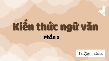 Kiến thức ngữ văn - Phần 1 - Bài 1 - Ngữ văn 10 Cánh Diều [OLM.VN]