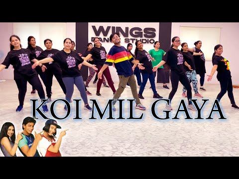 Koi mil Gaya Dance Video | Fitness dance , Zumba , Bollywood Workout | Kuch kuch Hota hai | Shahrukh