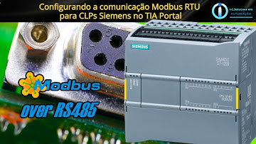 Configurando a comunicação Modbus RTU para CLPs Siemens no TIA Portal