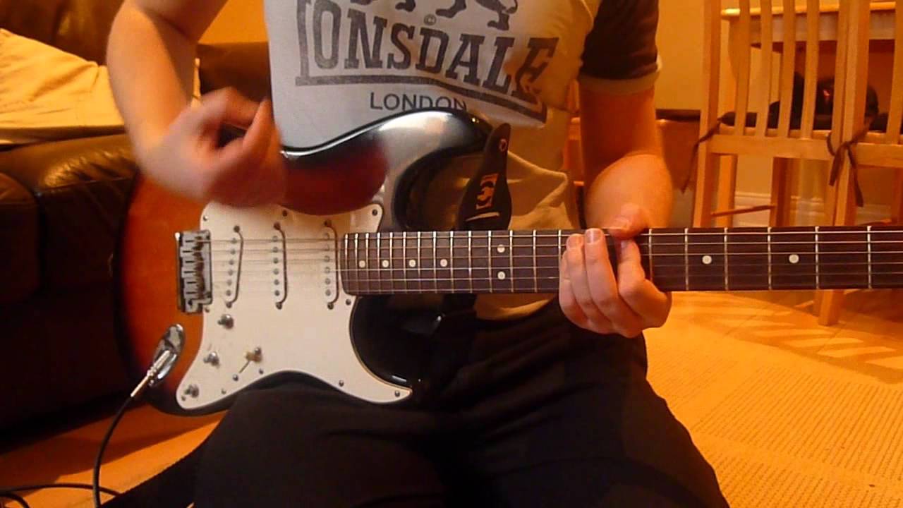UNDER THE BRIDGE Guitar Parts Take 2 YouTube