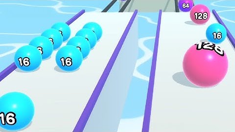 Ball Run 2048 - All Levels Gameplay Android, iOS (Part 15)