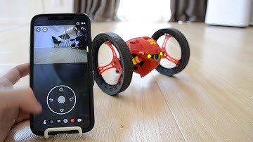 OneHanded Controller for Parrot Jumping Night Drone iOS App - Demo Video