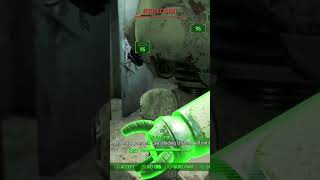 A Protectron from Fallout 4 became a suicide bomber.