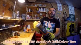 Ridgid R86014 18V Autoshift Drilldriver Test Vedat Usta