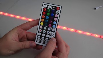 VIVACOLOR strip lights IR44 Remote Instructions