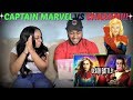 Death Battle! "Captain Marvel VS Shazam" REACTION!!!