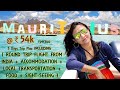 Mauritius Trip Plan | Cost from India | Budget Tips for Flight, Accommodation, Mauritius Visa, Food