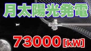 【73000kW】月太陽光発電をスイス企業が提案！【地球に送電】