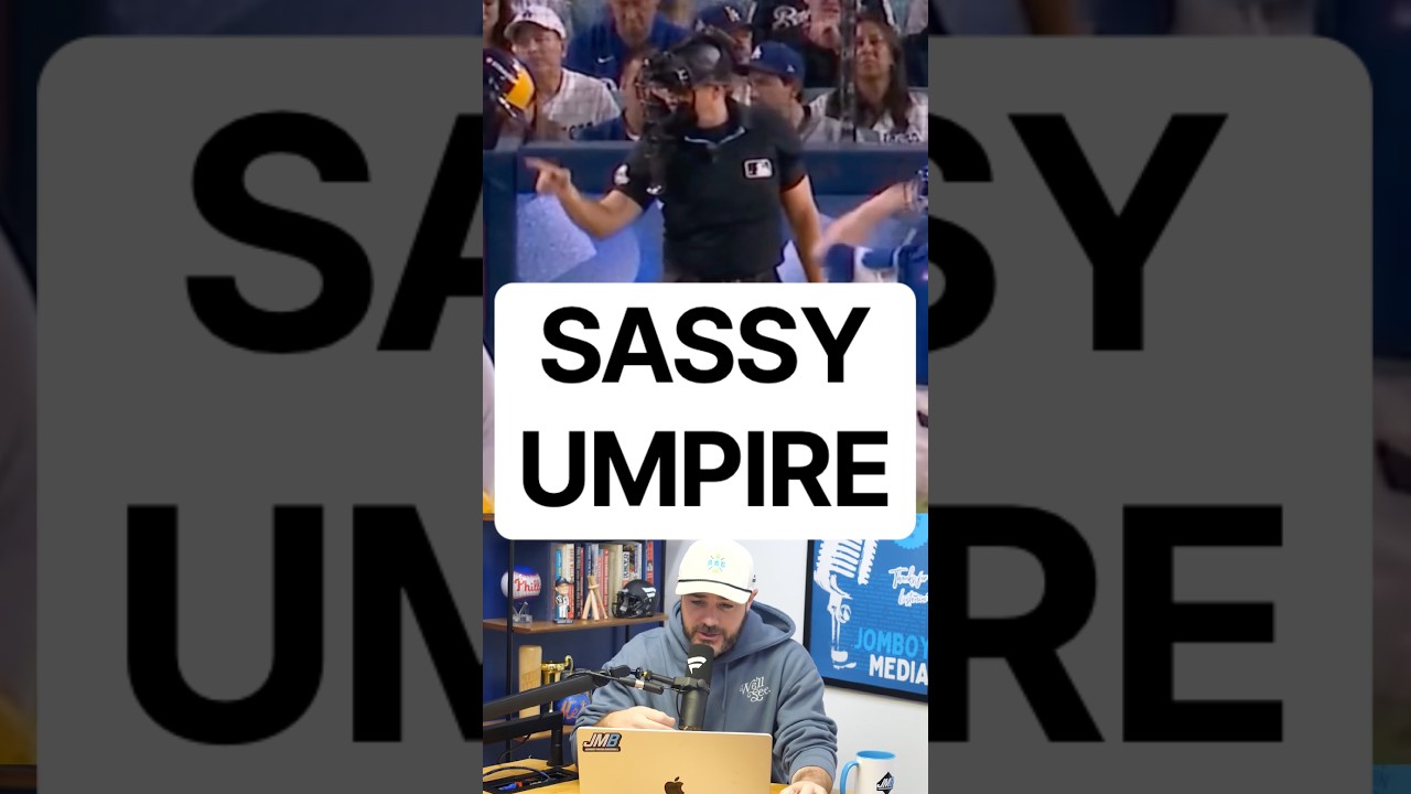 This umpire’s awesome, a breakdown #baseball #mlb #losangeles #dodgers #brewers #milwaukee #playoffs