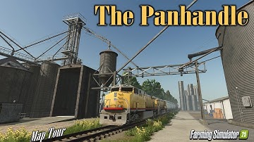 IT’S FIXED! THE PANHANDLE?! NEW MOD MAP! (TOUR/REVIEW!) Farming Simulator 25