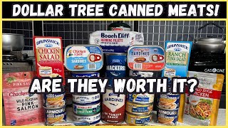 Dollar Tree Canned Meats: Worth The Price?