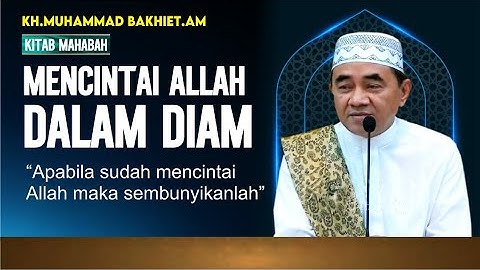 Jika sudah begini maka, sembunyikanlah cukup dirimu dan Allah yang tahu