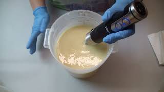 Making Oatmeal Milk & Honey Soap